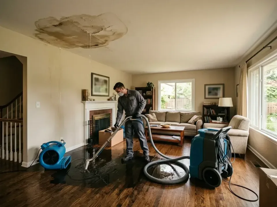 attic-pipe-burst-ceiling-drip-008 — frequently asked questions, Water Damage Restoration & Carpet Care in Port Allen, LA